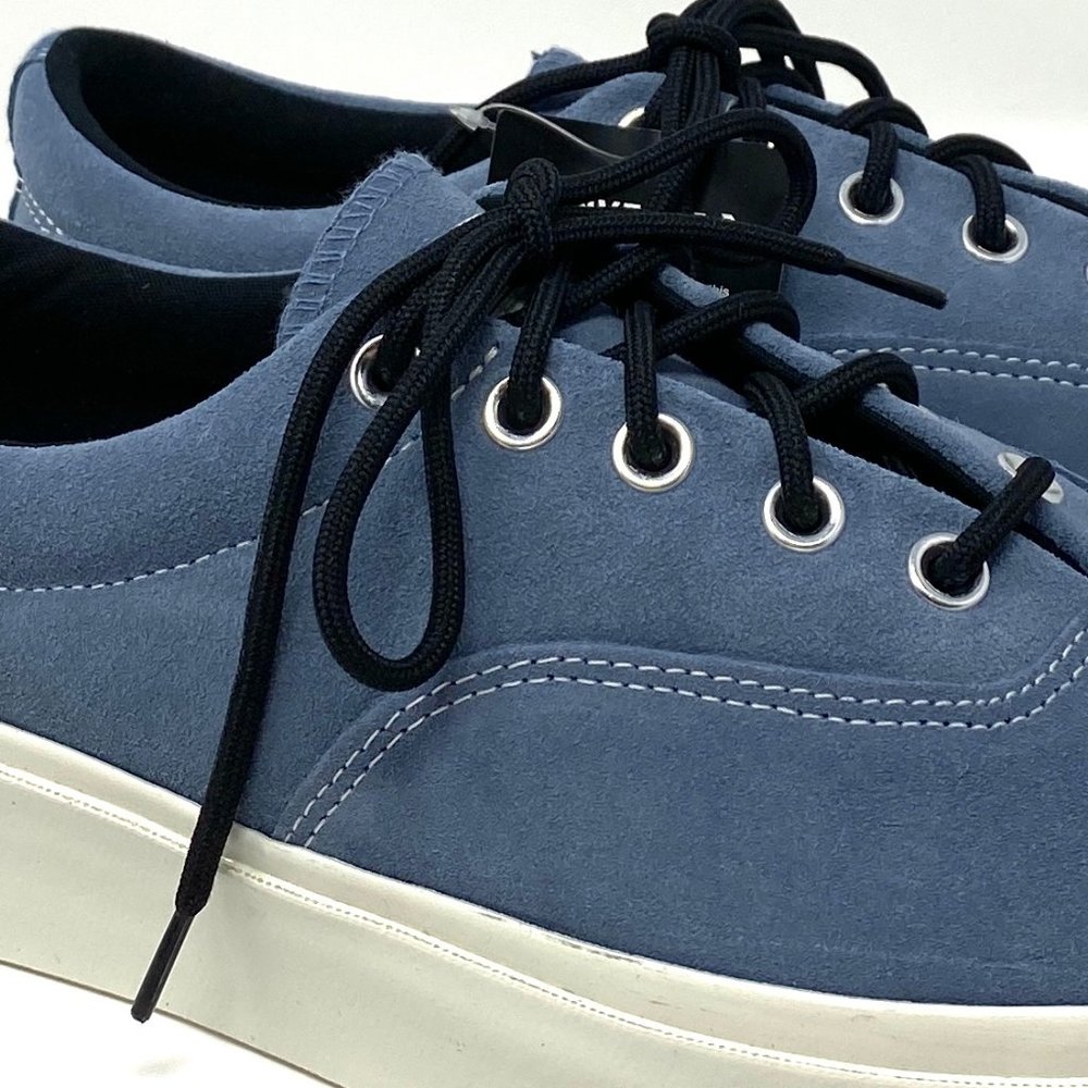 đź’–MEGA SALEđź’–Converse Blue Nubuck Skid Grip Low Top Suede Men's 10.5 169617C - Picture 10 of 10